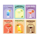 Clásicos de Coctelería - Mini Kit Pintar por Números
