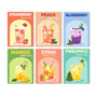 Té de Frutas Navideño - Mini Kit Pintar por Números