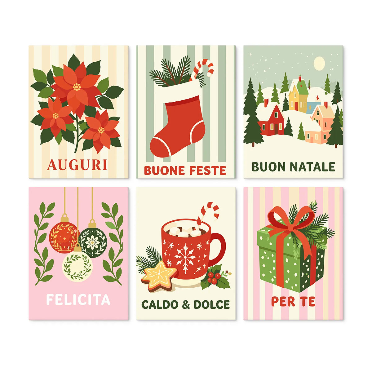Buon Natale - Mini Kit Pintar por Números