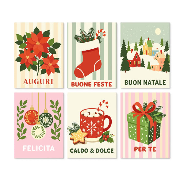 Buon Natale - Mini Kit Pintar por Números