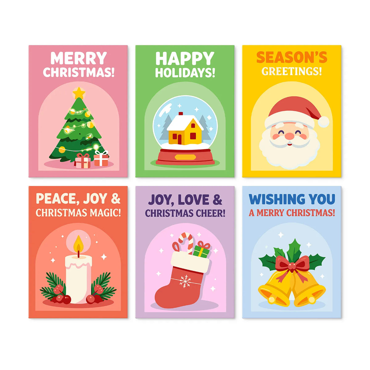 Felices Fiestas - Mini Kit Pintar por Números