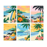 Paraíso Tropical - Mini Kit Pintar por Números