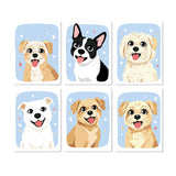 Amor de Cachorro - Mini Kit Pintar por Números