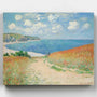 Camino en los campos de trigo de Pourville- Pintar por Números- Canvas by Numbers