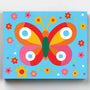 Mariposa Pintar por Números Niños- Pintar por Números- Canvas by Numbers