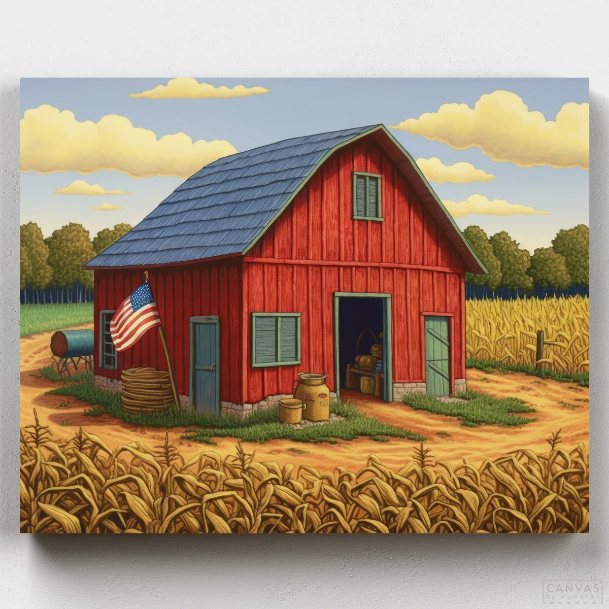 Land of Hope - Paint by Numbers- Pintar por Números- Canvas by Numbers