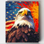 Águila de la Libertad- Pintar por Números- Canvas by Numbers