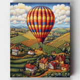 Cruzando los Viñedos- Pintar por Números- Canvas by Numbers