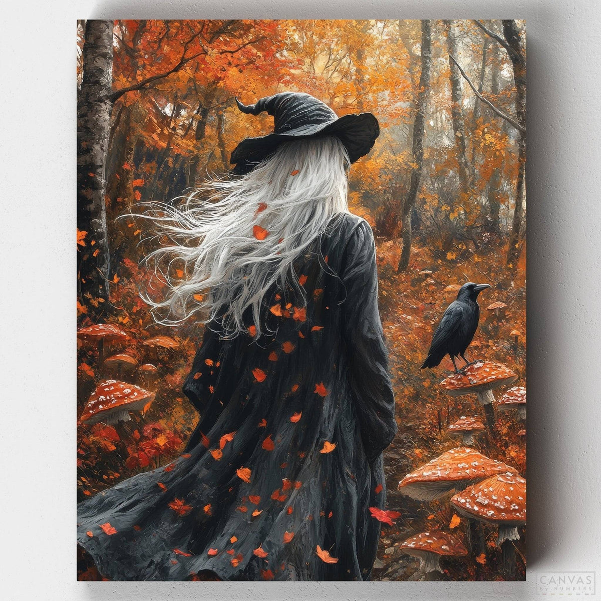 El Sendero de la Bruja- Pintar por Números- Canvas by Numbers
