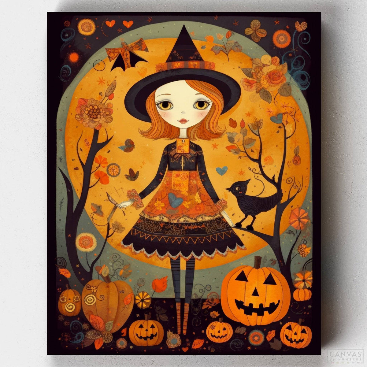 Encanto de Otoño- Pintar por Números- Canvas by Numbers