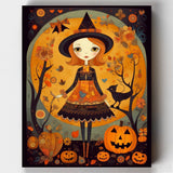 Encanto de Otoño- Pintar por Números- Canvas by Numbers