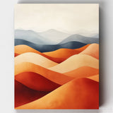 Dunas en Armonía- Pintar por Números- Canvas by Numbers