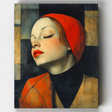 Quietud Roja- Pintar por Números- Canvas by Numbers