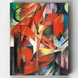 Los Zorros- Pintar por Números- Canvas by Numbers