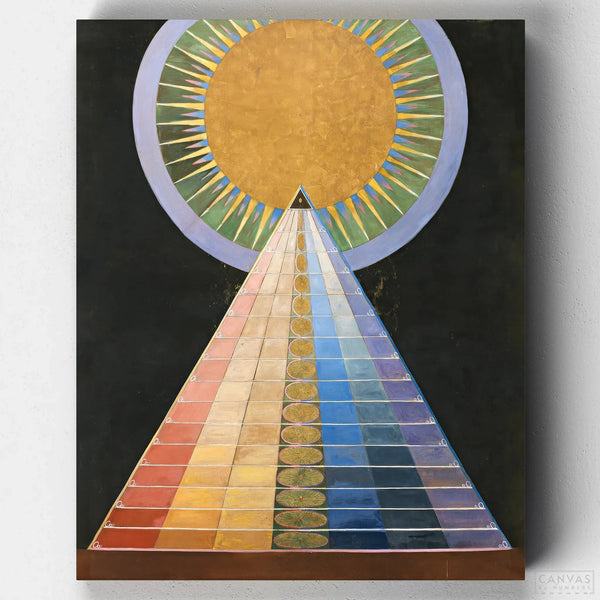 Retablo Nº 1- Pintar por Números- Canvas by Numbers
