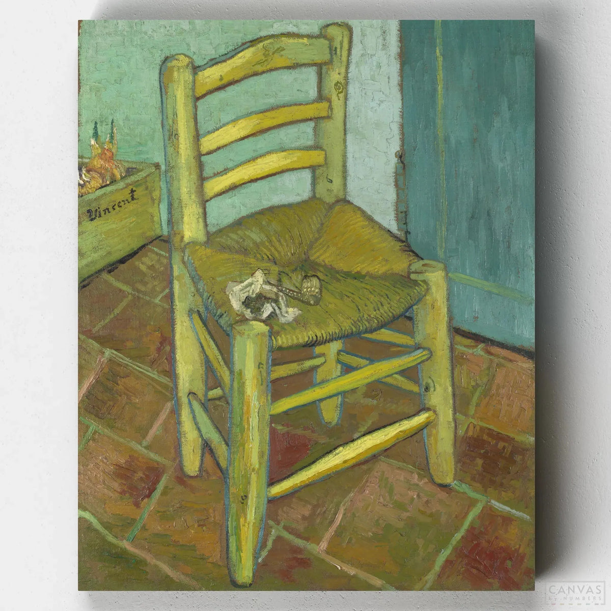 La Silla de Van Gogh- Pintar por Números- Canvas by Numbers
