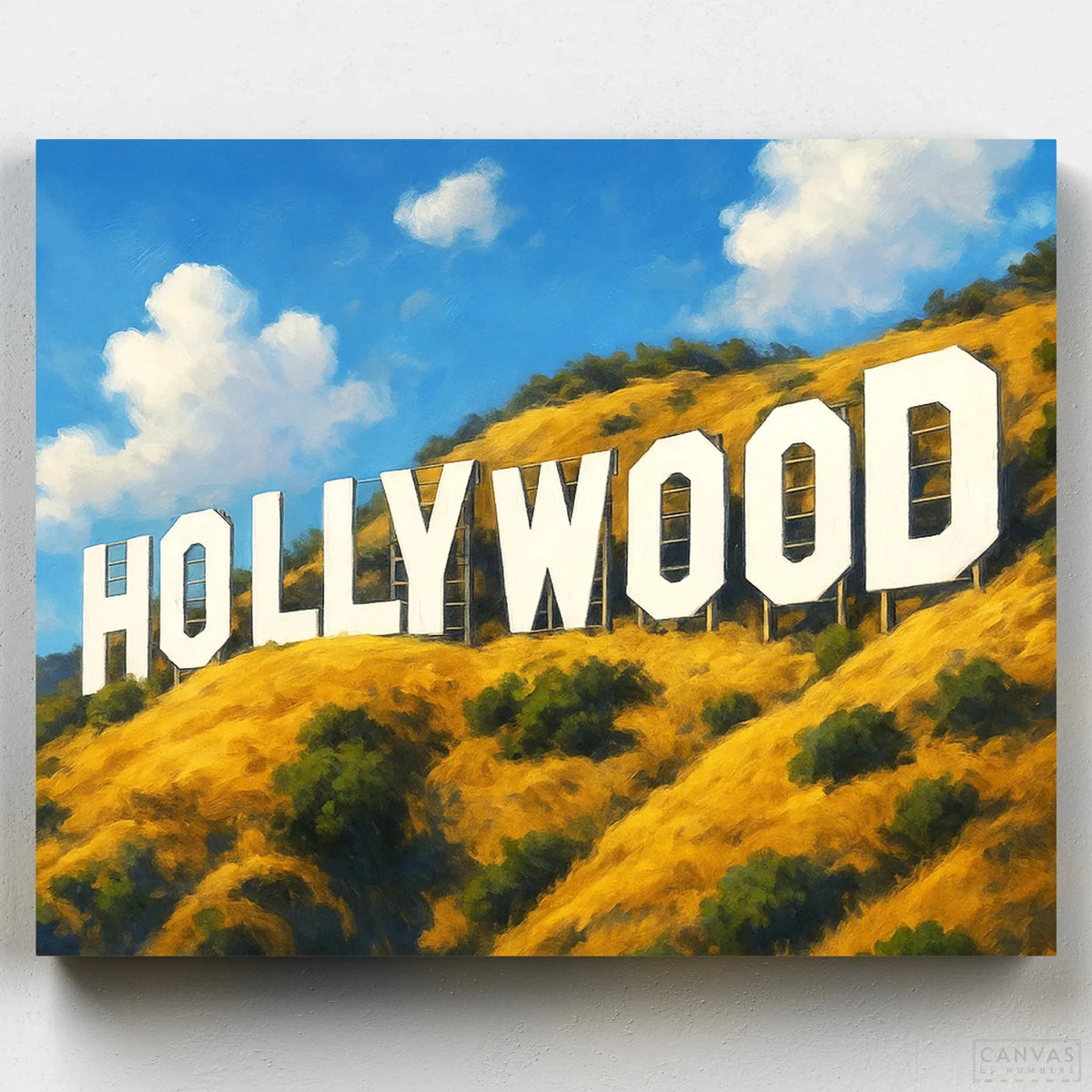 Colinas de Hollywood - Kit Pintar por Números