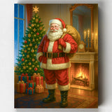 Magia de Nochebuena- Pintar por Números- Canvas by Numbers