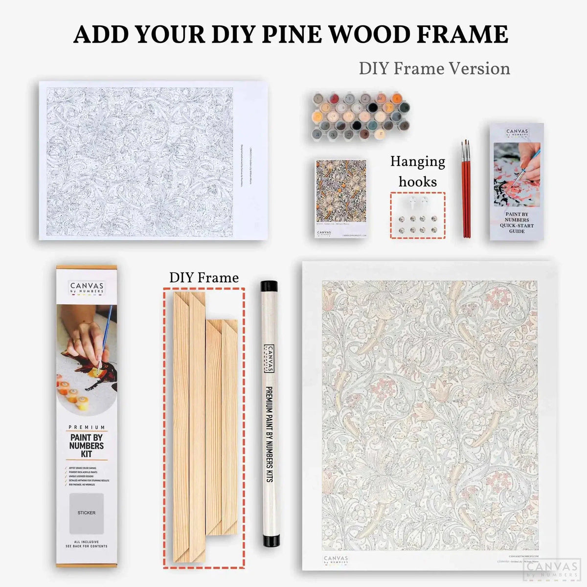 La Cálida Brisa del Verano - Pintar por Números- Pintar por Números- Canvas by Numbers