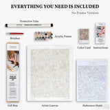 Las Cuatro Estaciones- Pintar por Números- Canvas by Numbers