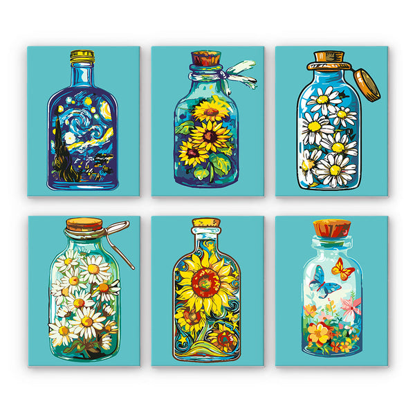 Alegría Embotellada - Mini Kit Pintar por Números