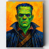La Terrible Creación- Pintar por Números- Canvas by Numbers