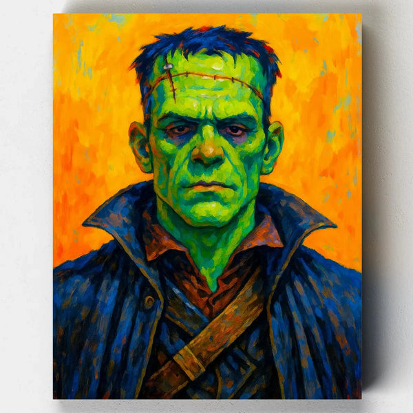 La Terrible Creación- Pintar por Números- Canvas by Numbers