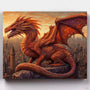 Dragón Ancestral- Pintar por Números- Canvas by Numbers