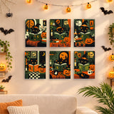 Gatos Negros y Grimorios- Pintar por Números- Canvas by Numbers