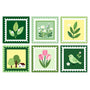 Sellos Postales Botánicos - Mini Kit Pintar por Números