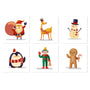 Personajes Navideños - Mini Kit Pintar por Números