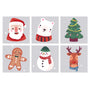 Íconos Navideños Sencillos - Mini Kit Pintar por Números