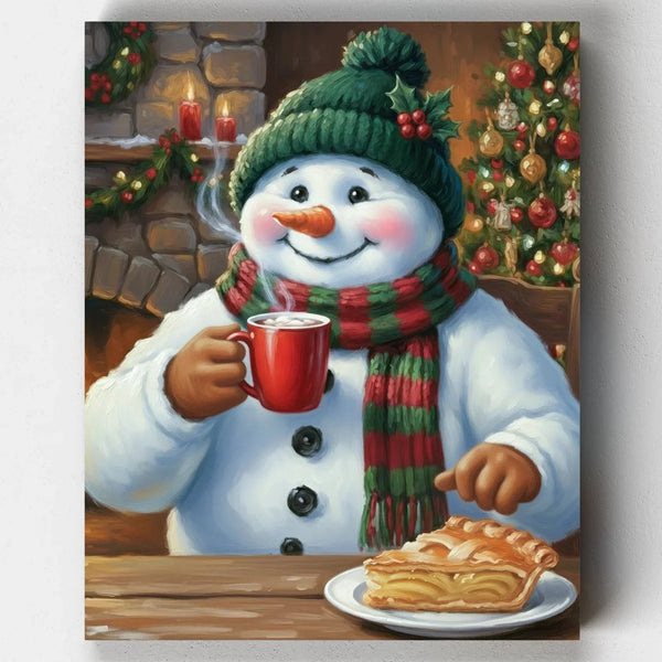 Chocolate y Alegría- Pintar por Números- Canvas by Numbers