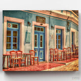 Cafetería con Encanto - Pintar por Números- Pintar por Números- Canvas by Numbers