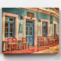 Cafetería con Encanto- Pintar por Números- Canvas by Numbers
