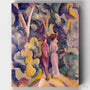 Pareja en el Bosque- Pintar por Números- Canvas by Numbers