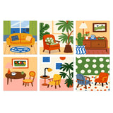 Salón Acogedor - Mini Kit Pintar por Números
