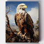 La Pose del Águila- Pintar por Números- Canvas by Numbers