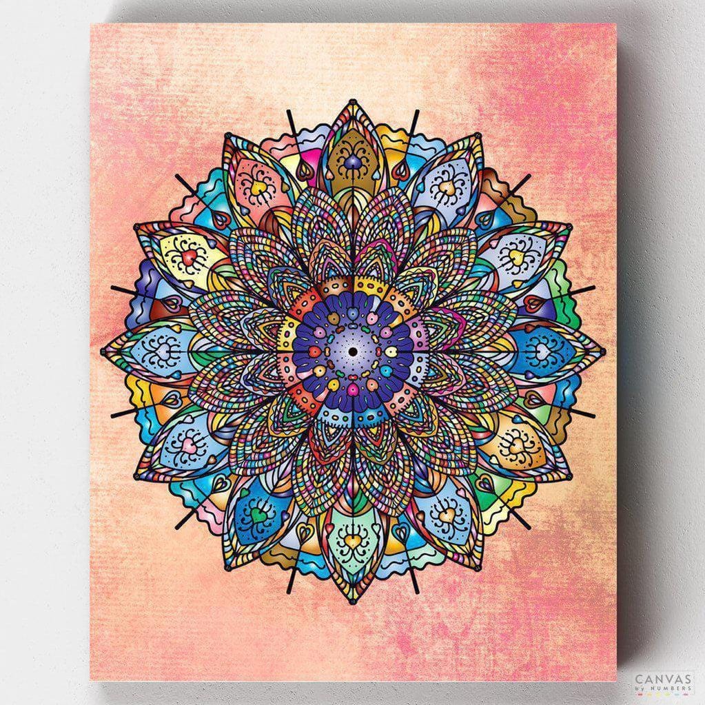 Paint mandalas for a gift