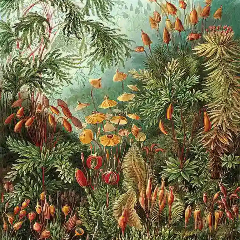 Botánico del Bosque de Hongos | Ernst Haeckel