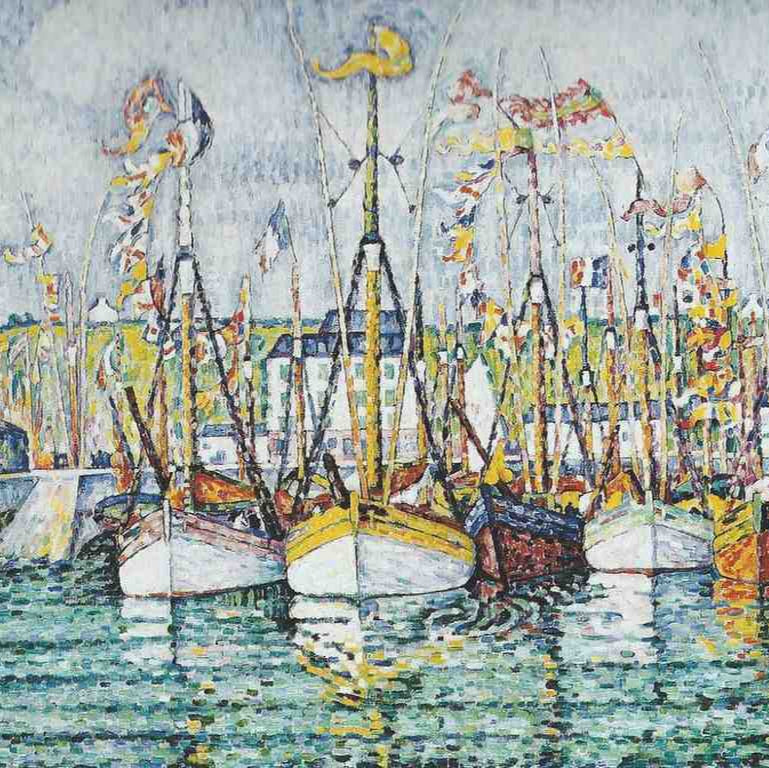 Bendición de las Atuneras en Groix | Paul Signac