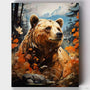 El Guardián del Bosque- Pintar por Números- Canvas by Numbers