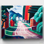Forma y Motivo de Luz en West New Jersey- Pintar por Números- Canvas by Numbers