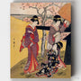 Gotenyama no Hanami Hidari- Pintar por Números- Canvas by Numbers
