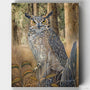 Búho en el Bosque Pintar por Números- Pintar por Números- Canvas by Numbers