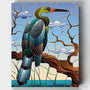 Garza Real- Pintar por Números- Canvas by Numbers