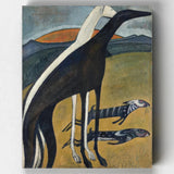 Galgos- Pintar por Números- Canvas by Numbers