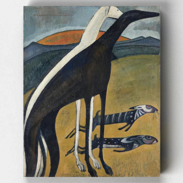 Galgos - Amadeo de Souza-Cardoso - Kit Pintar por Números