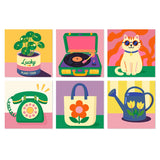 Vida Groovy Años 70 - Mini Kit Pintar por Números