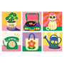 Vida Groovy Años 70 - Mini Kit Pintar por Números